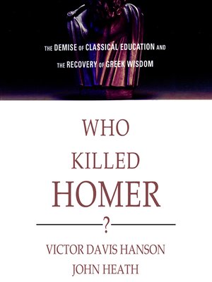 cover image of Who Killed Homer?